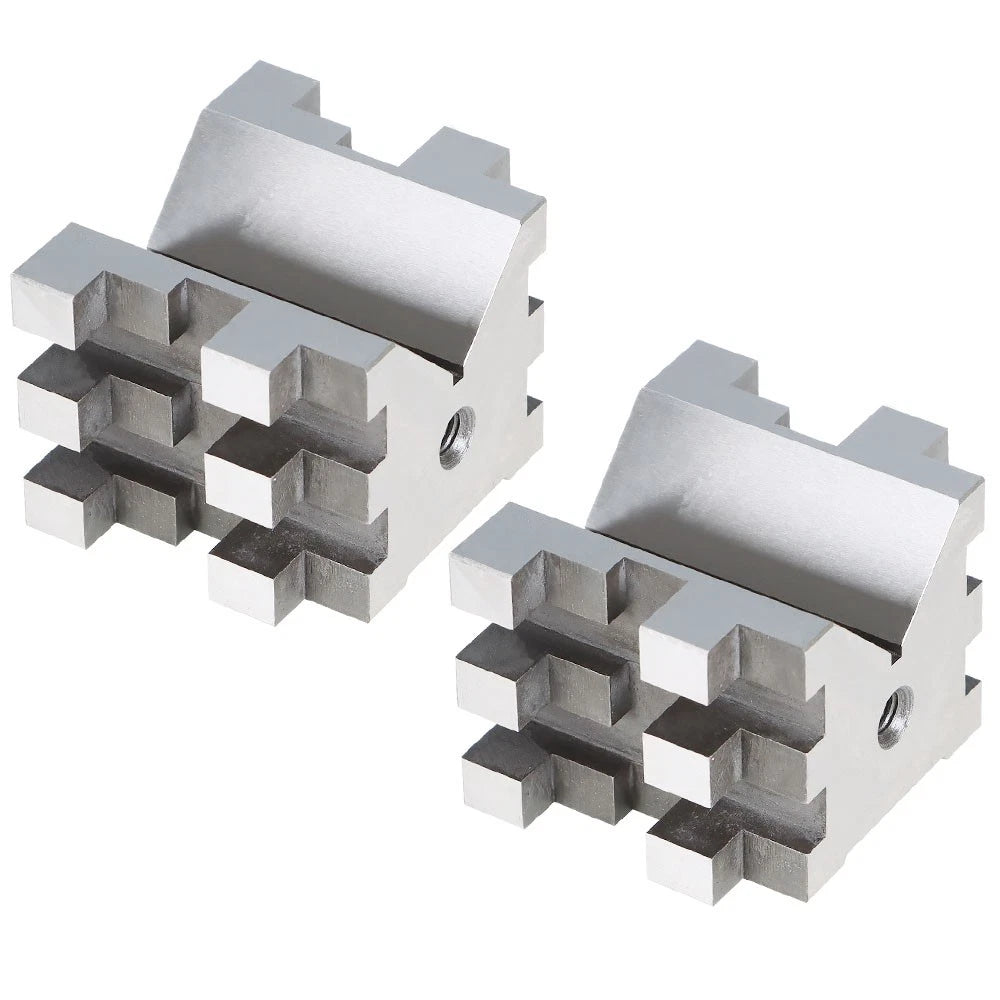 Set of 2 V-Block and Clamp for Multi-Use Precision (2-3/8" x 2-3/4" x 2")