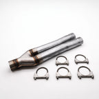 Dual Exhaust Kit for Toyota Tacoma (2016–2023) 2.5" Straight Pipe, DBL Wall Tip