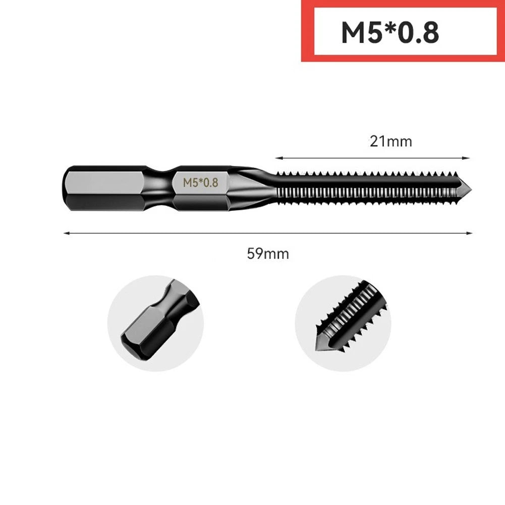 HSS Metric Threading Taps Set for Multiple Applications