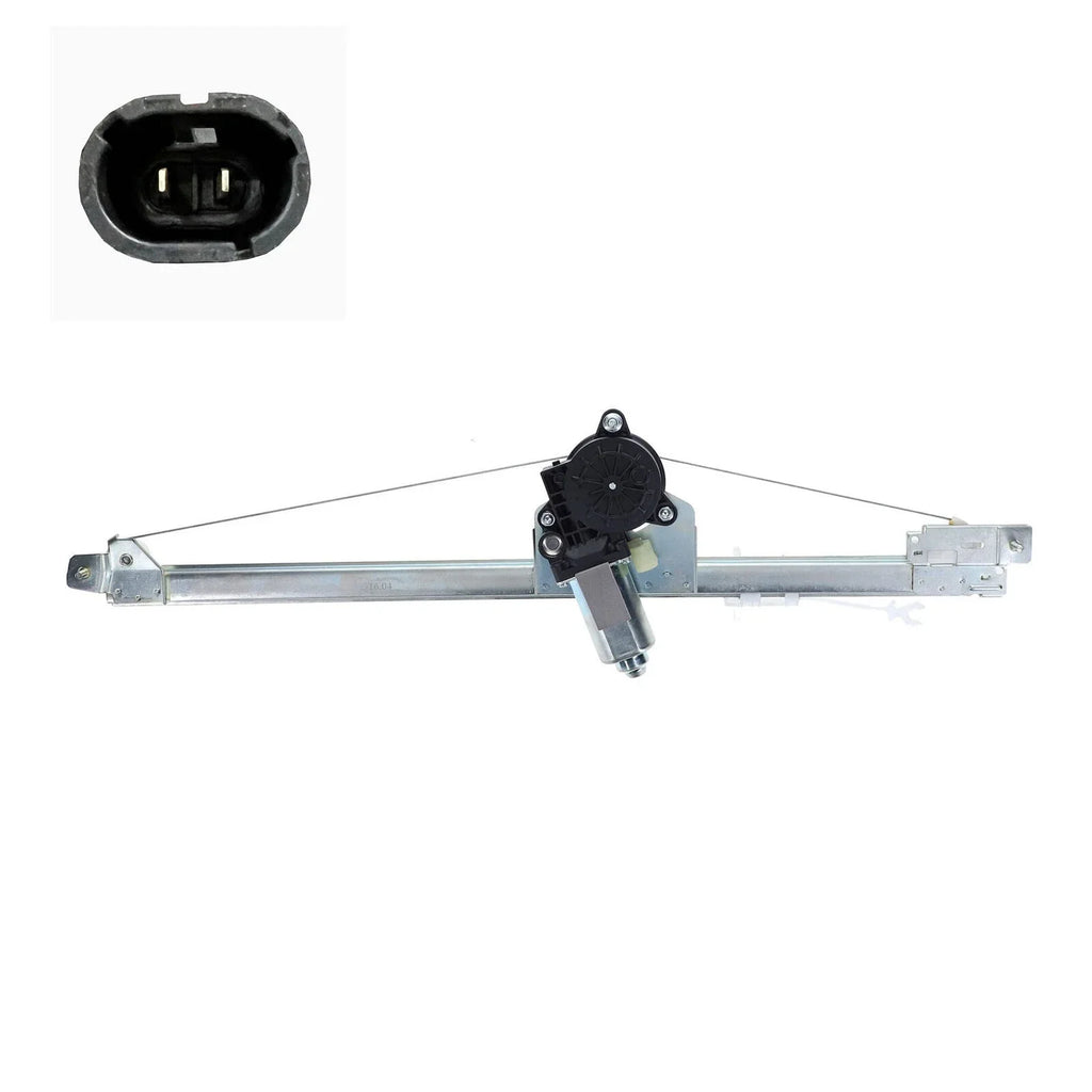 Front Left Window Regulator W/ Motor 2 Pins for Renault Trafic II (2001–2014)