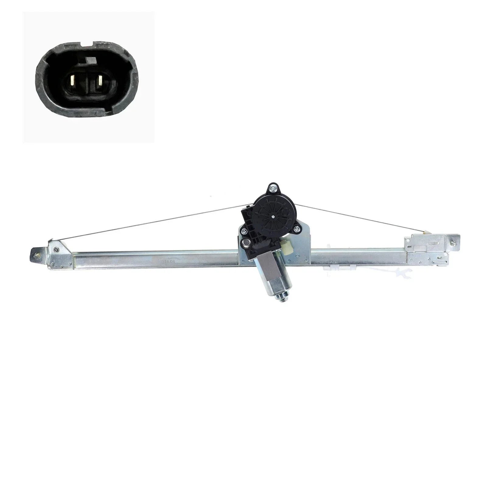 Front Left Window Regulator W/ Motor 2 Pins for Renault Trafic II (2001–2014)
