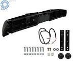 Rear Step Bumper for Ford F250 F350 F450 Super Duty (2008–2016) Black Steel