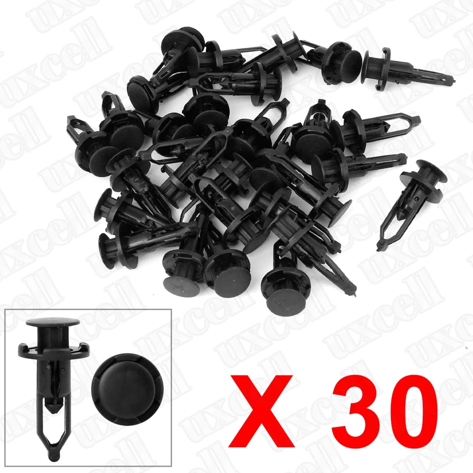 30pcs Bumper Retainer Clips for Toyota Lexus (Ref 52161-02020)