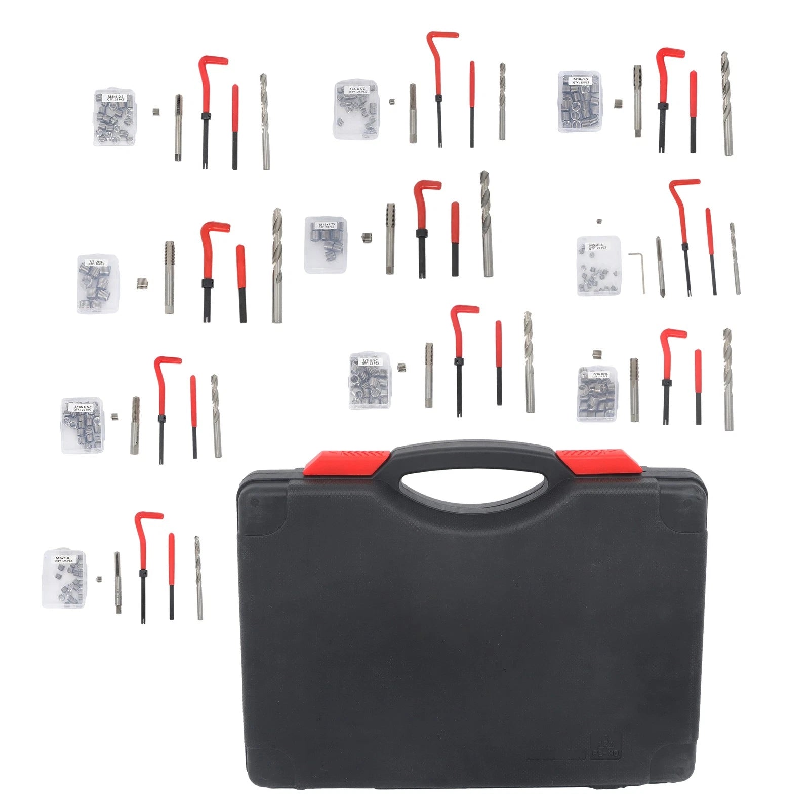 Thread Repair Kit for Various Makes and Models (Imperial & Metric)
