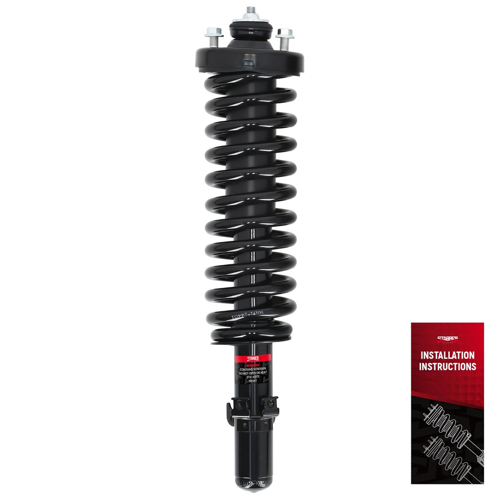 Front Complete Strut Assemblies w/ Coil Spring for Honda Accord (1994–1997)