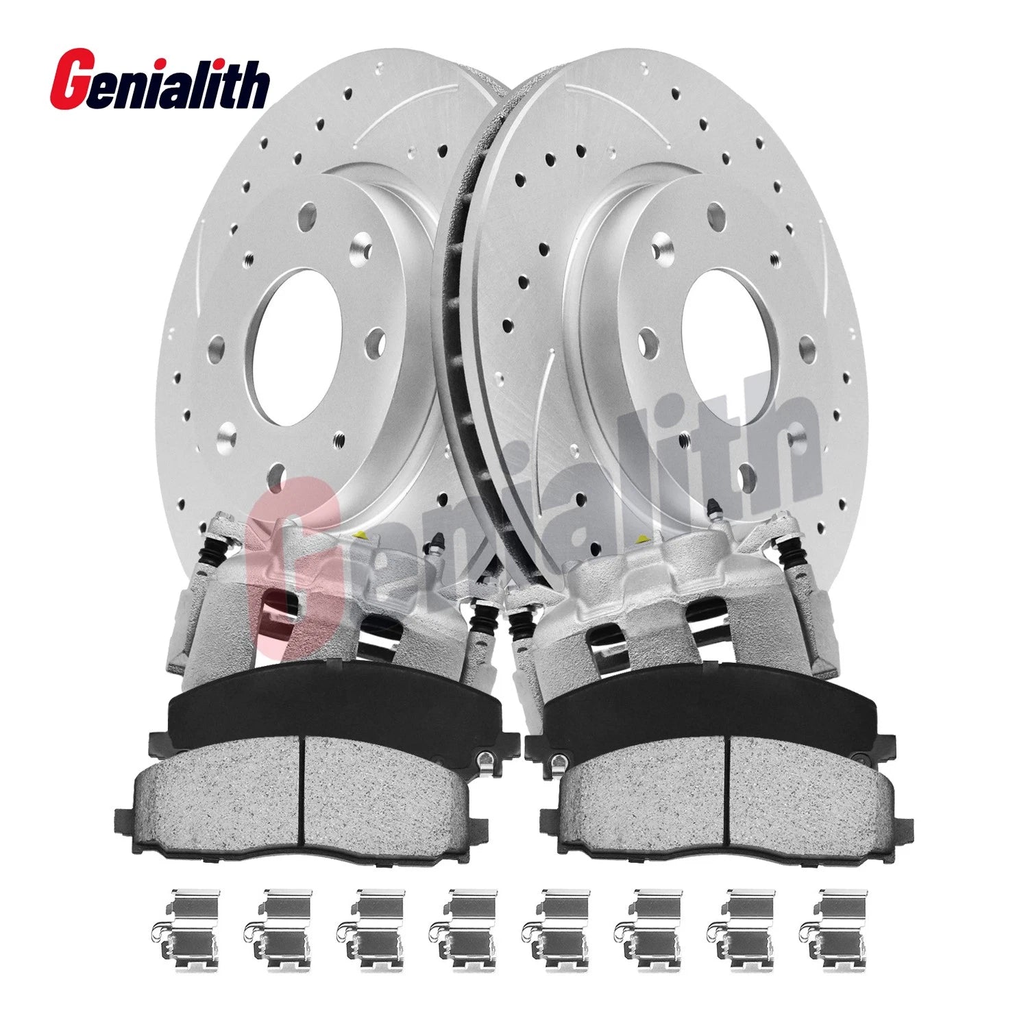 Front Brake Rotors, Calipers & Pads for Grand Caravan C/V Town & Country (2008–2016)