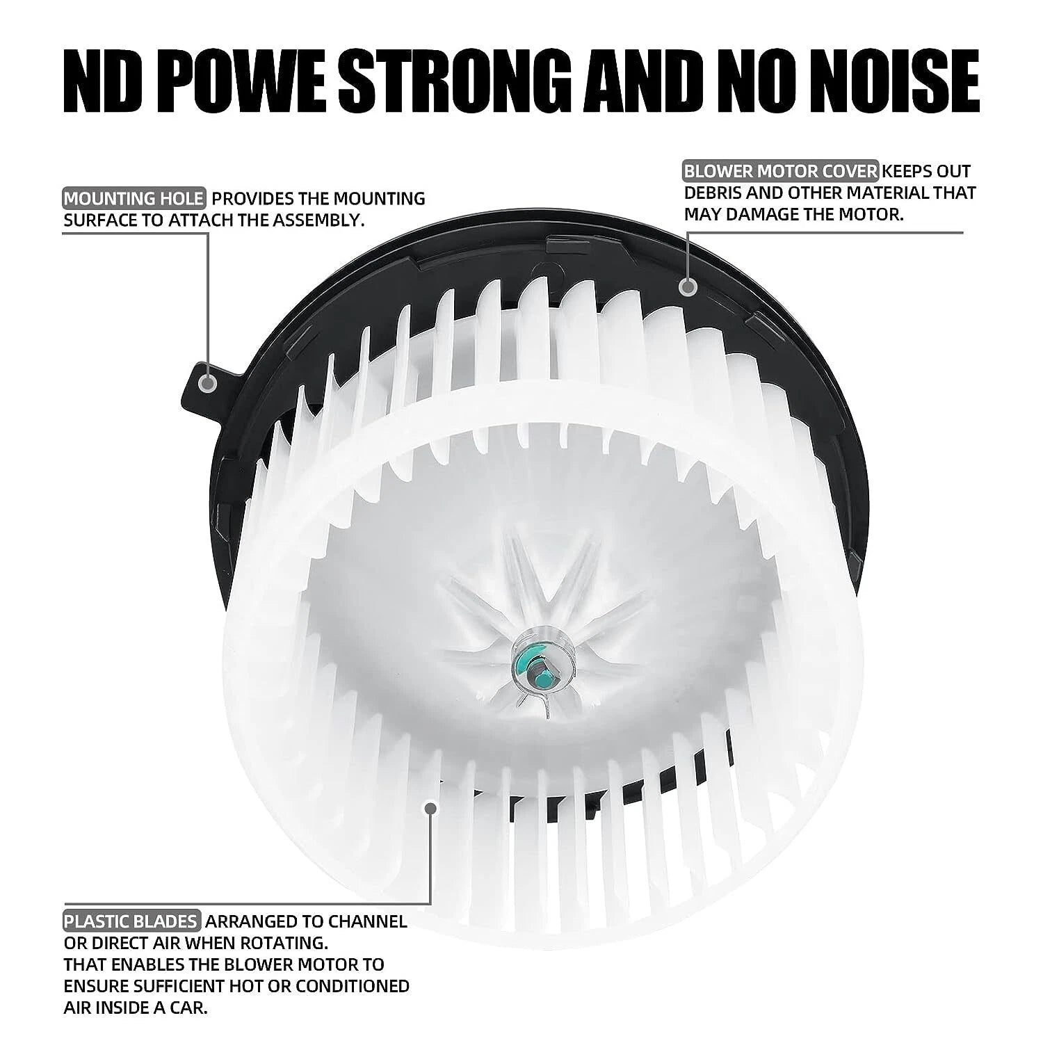 Heater Blower Motor 700164 for Chevrolet Silverado 1500/2500/3500 (2007–2014)