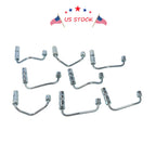 Set of 8 Fuel Injector Lines for Chevy GMC Duramax 6.6L LB7 (2001–2004)