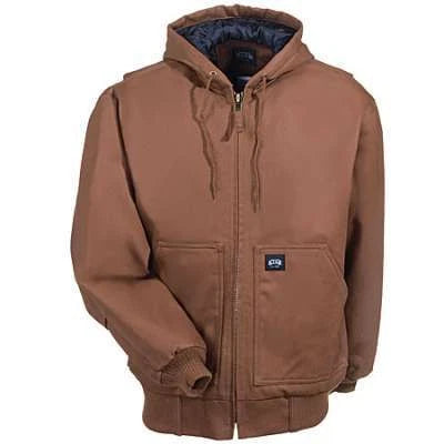 2X Insulated Heavy Duty Work Jacket for Universal Fit (Waterproof, Tan)