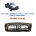 Front Bumper Grille for Toyota Tacoma (2005–2011) PYRITE PEARL