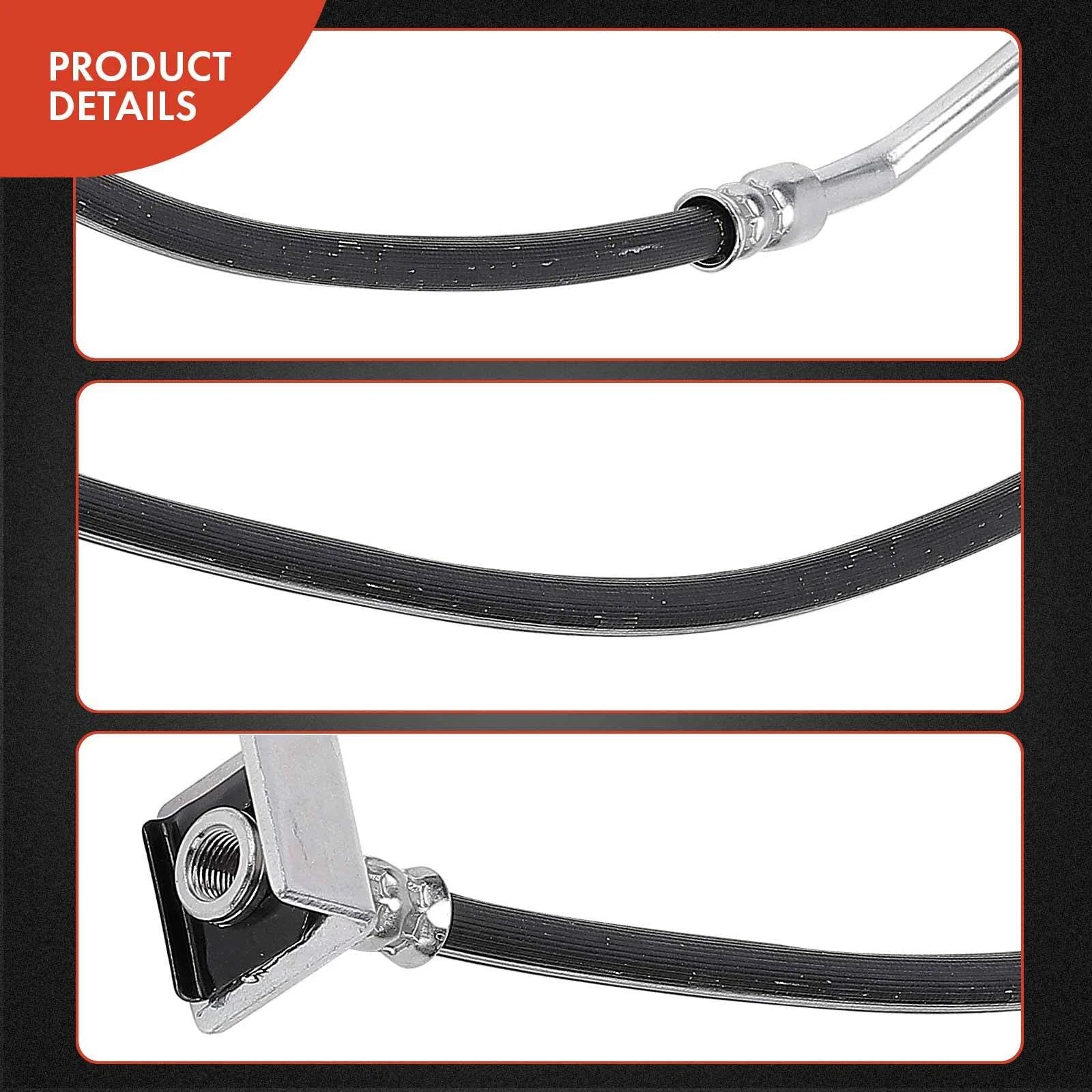 Front Right Brake Hydraulic Hose for Pontiac Grand Prix (2004–2008 3.8L)