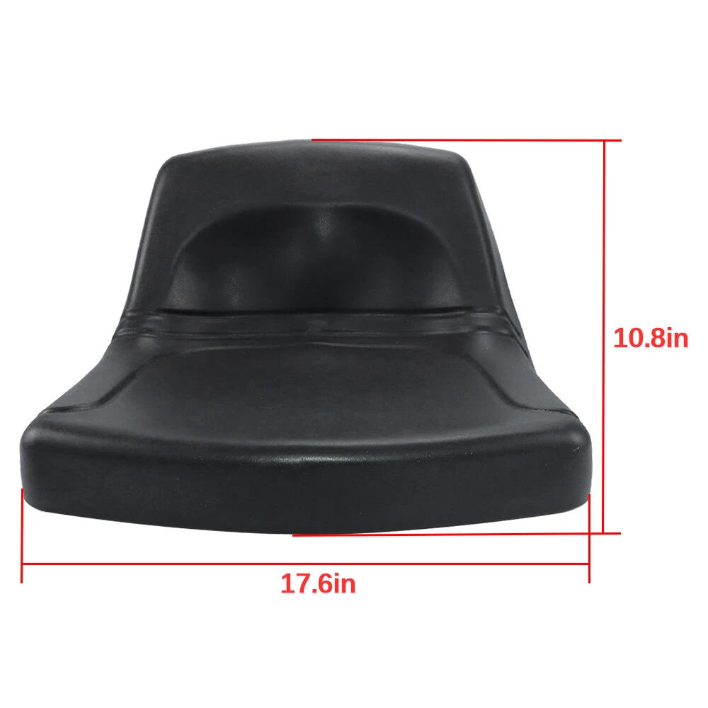 Garden Tractor Seat for Lawn Mower (Black Low Back)