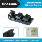 Power Master Window Switch for Toyota Landcruiser 100 Series (1998–2002)