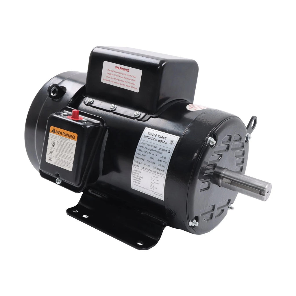 3HP TEFC Motor for Farm Equipment (208/230V, 60Hz)
