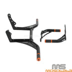 Front & Rear Engine Guard Crash Bar for Harley Softail FXST