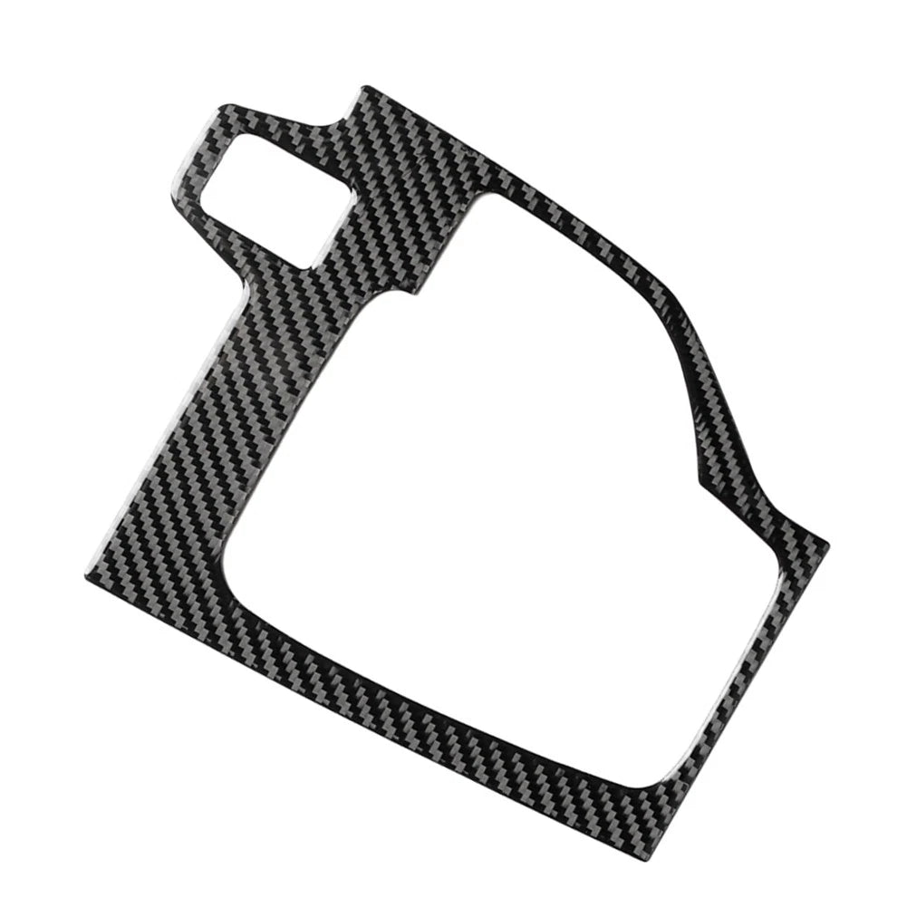Carbon Fiber Gear Shift Panel Frame Cover Trim for Mazda 3 Axela (2017–2018) RHD