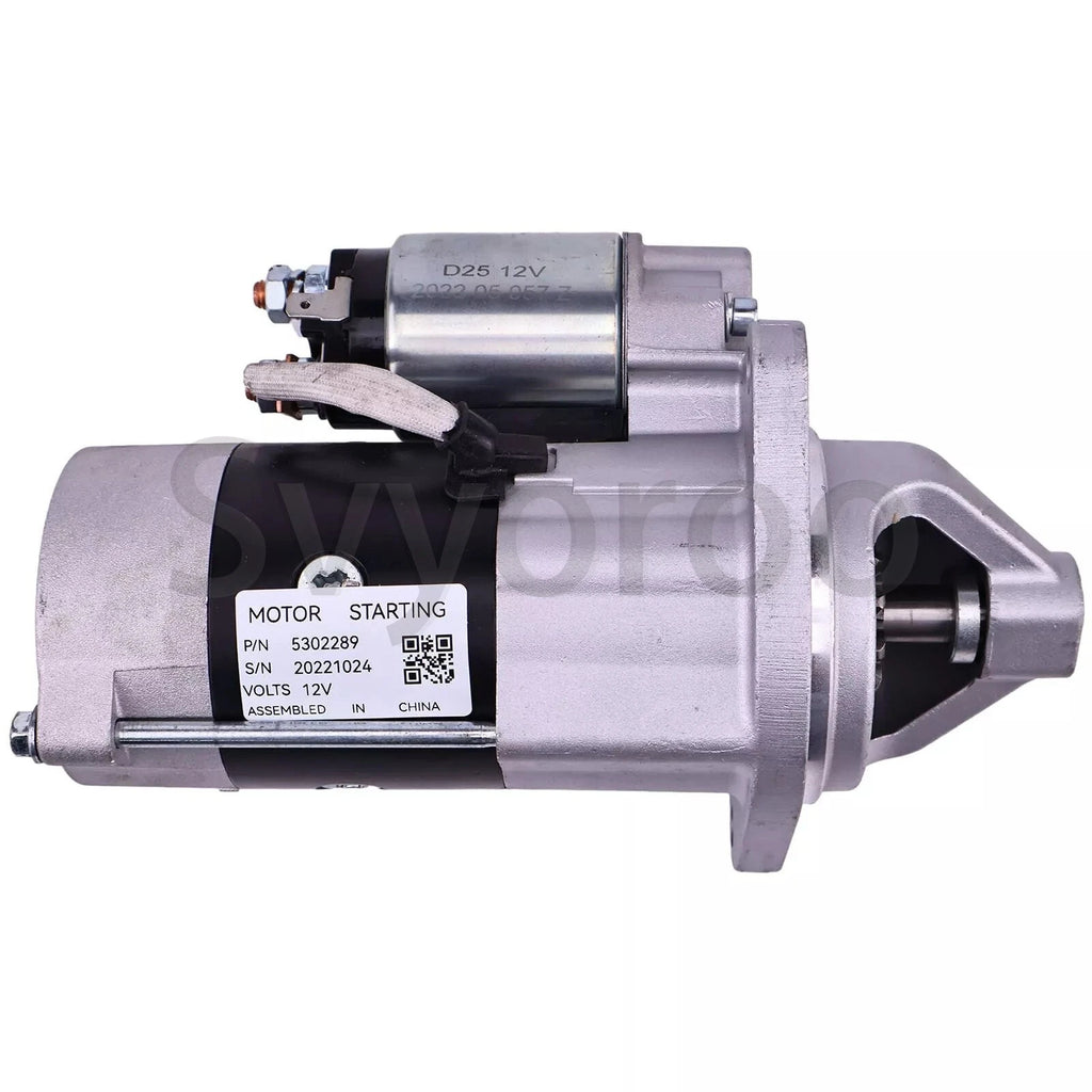 12V Starter Motor 5302289 5449610 for Cummins QSF2.8 ISF2.8 (Forklift)