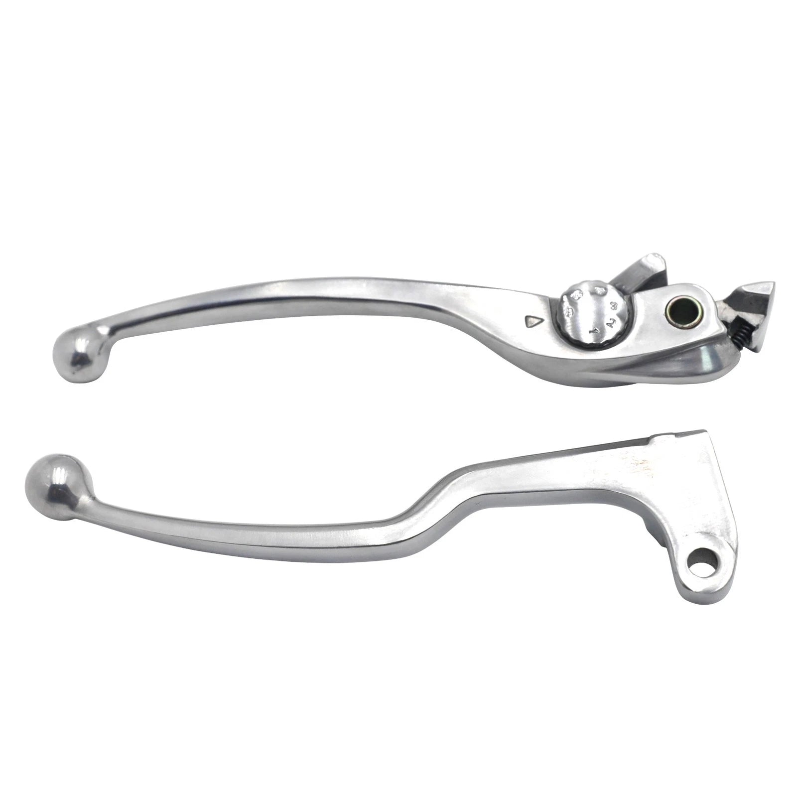 Set of 2 Silver Hand Levers Clutch Brake for Honda CBR 600RR (2003–2006)