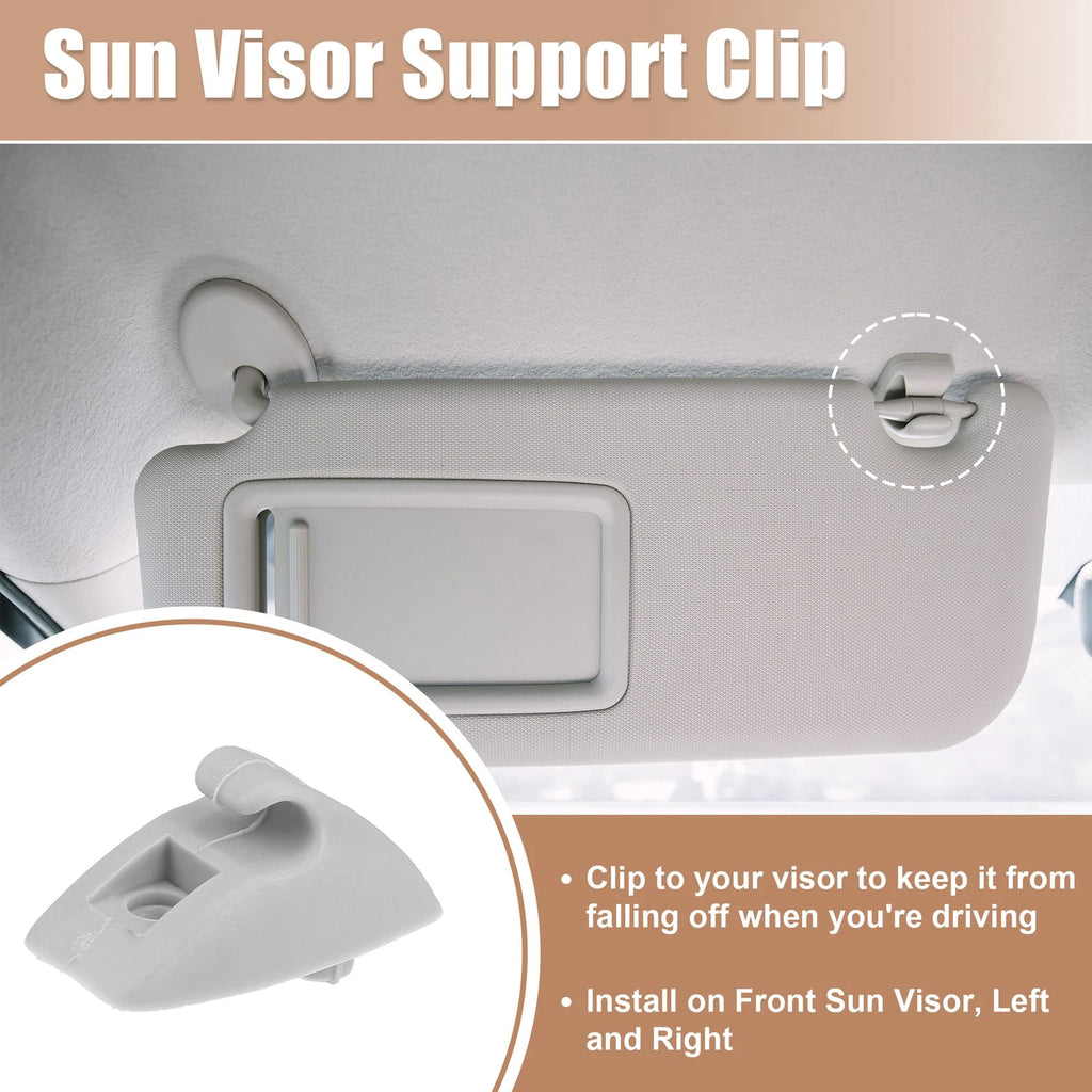 Sun Visor Support Clip Retainer No.191857559 for Volkswagen Rabbit (1979–1984)