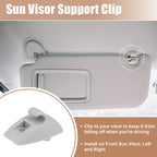 Sun Visor Support Clip Retainer No.191857559 for Volkswagen Rabbit (1979–1984)