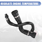 Heater Hose Radiator Expansion Tank Pipe for BMW X5 3.0L L6 (2007–2010)