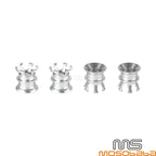 4 Pcs Head Bolt Engine Cover Nut Caps for Harley Twin Cam Big Twin 1340 Evo