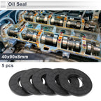 Set of 5 Oil Seal Rotary Shaft Seal Nitrile Rubber 40x90x8mm