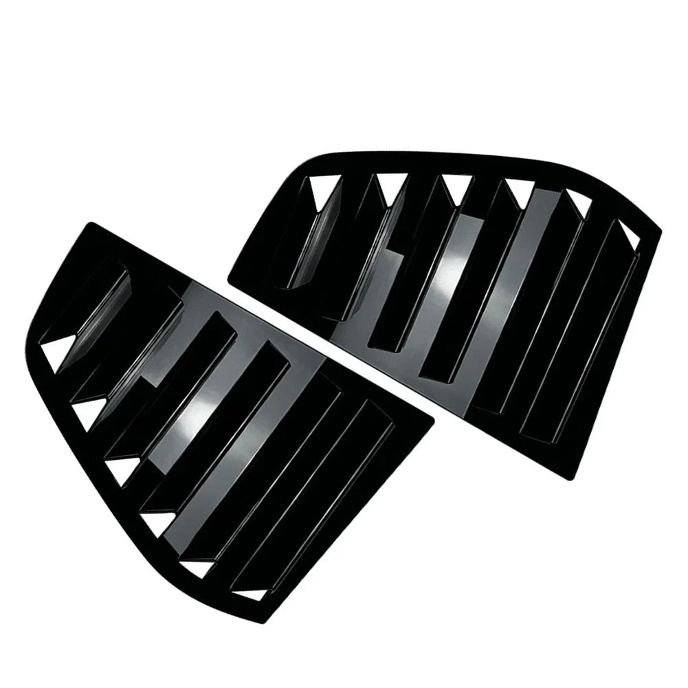 Gloss Black Rear Window Louver Cover Trim  for VW Golf MK5 (2004-2008)
