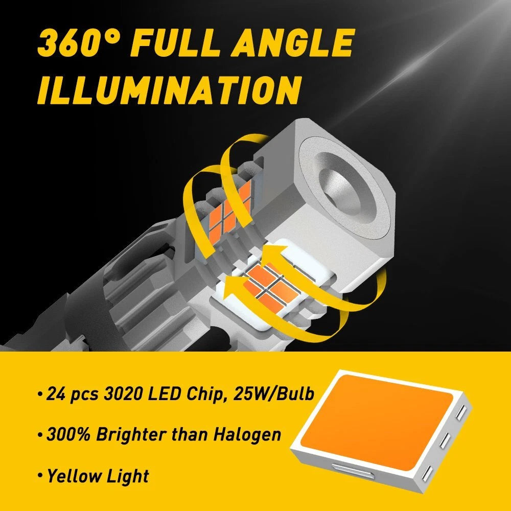 2X LED Turn Signal Lights for Make Model