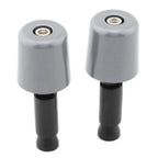 Handlebar Grips for Universal Motorcycle (1.5 in/38.1mm) - Grey