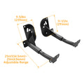2X Front Camper Tie Down for Ford F250 F350 F450 (2011–2016) Powder Coated Black