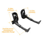 2X Front Camper Tie Down for Ford F250 F350 F450 (2011–2016) Powder Coated Black