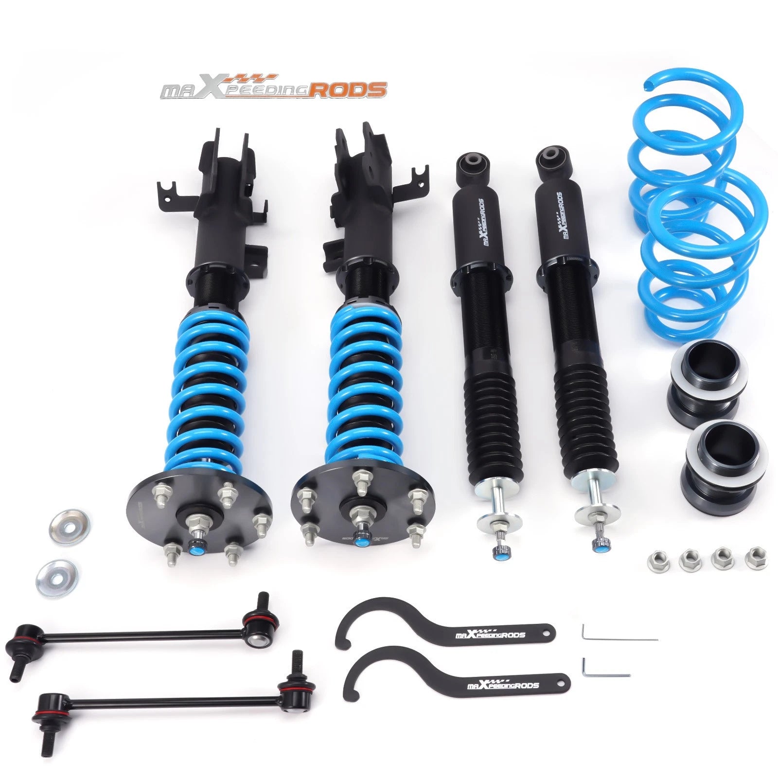 Coilover 24 Way Adjustable Shocks Struts for Acura RDX (2007–2012)