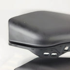 Set of 2 Matte Black Mid Frame Wind Deflectors for Harley-Davidson Touring (2009–2023)