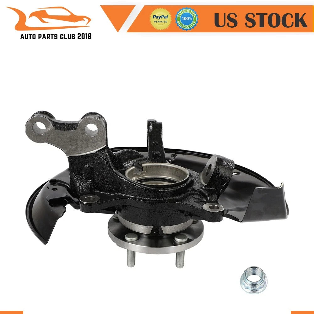 Front RH Wheel Hub Bearing Steering Knuckle for Toyota Highlander (2008–2017)
