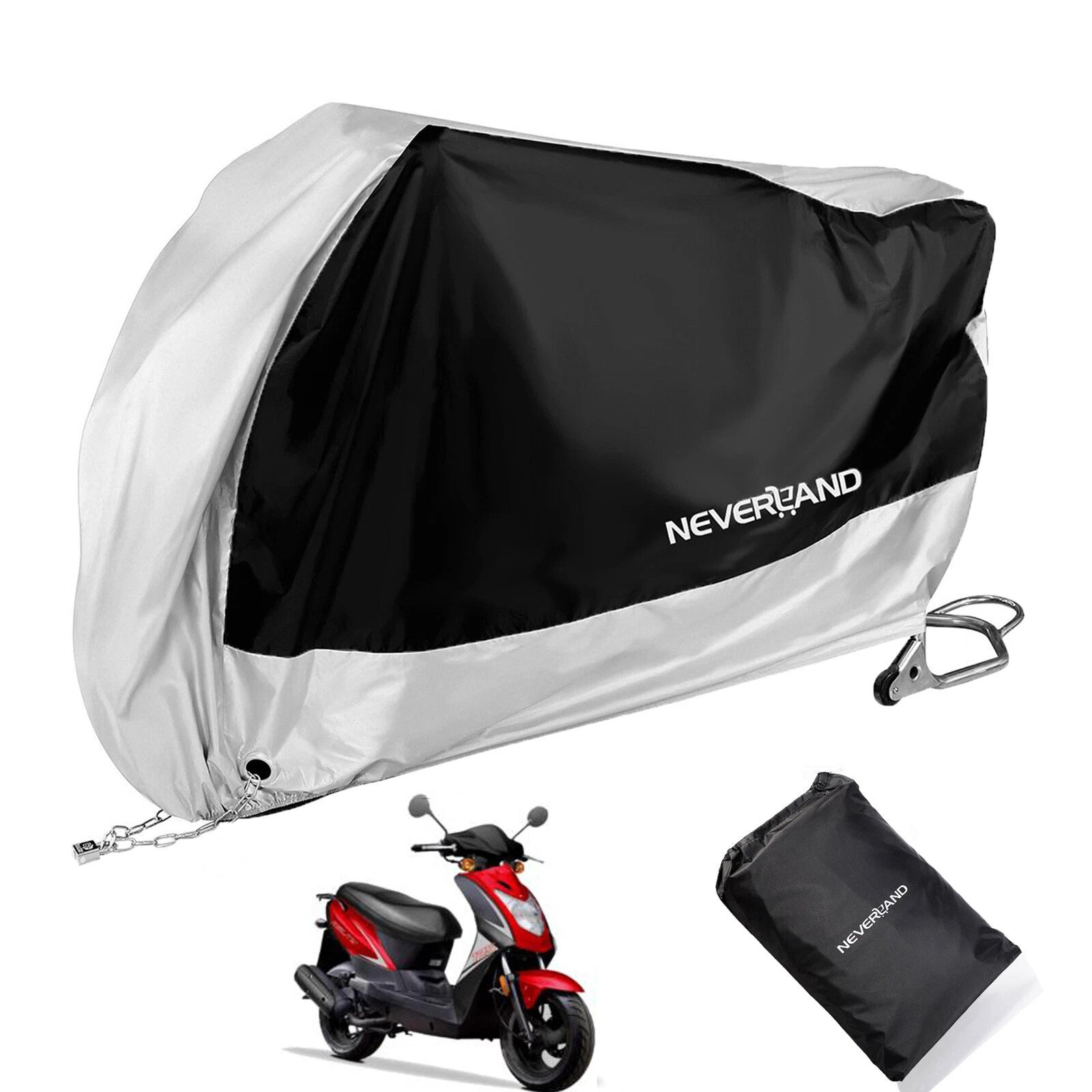 M Size Waterproof Motorcycle Cover for All Makes and Models