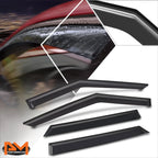 Set of 4 Tape-on Side Window Visors for Ford Explorer (2020–2024)