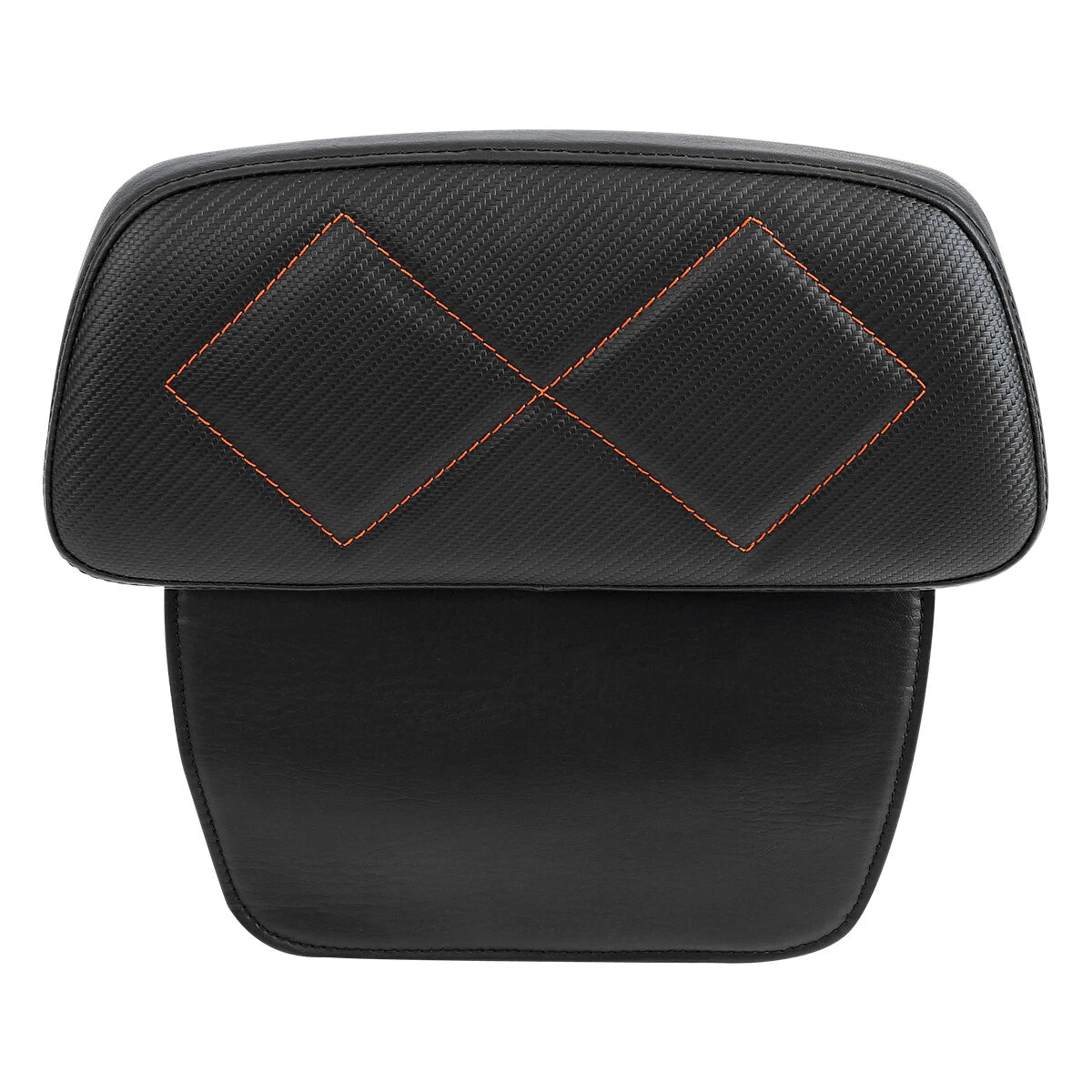 Black Rear Passenger Backrest for Harley Touring Street Road Glide (2014–2023)