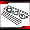 9Pcs Trunk Seal Weatherstripping Kit for Chevy Monte Carlo (1983–1988)