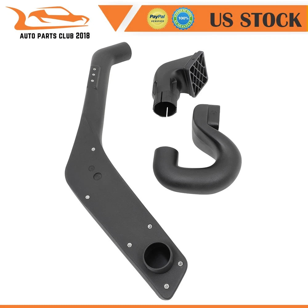 Black Air Ram Snorkel Kit for Navara D22 / Terrano 2 (Onwards)