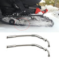 Snow Ice Scratchers for Polaris Ski Doo (Reverse Compatible)