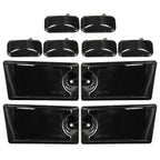 Set of 10 LED Cab Roof Light Marker for Hummer H2 (2003–2009) Smoked