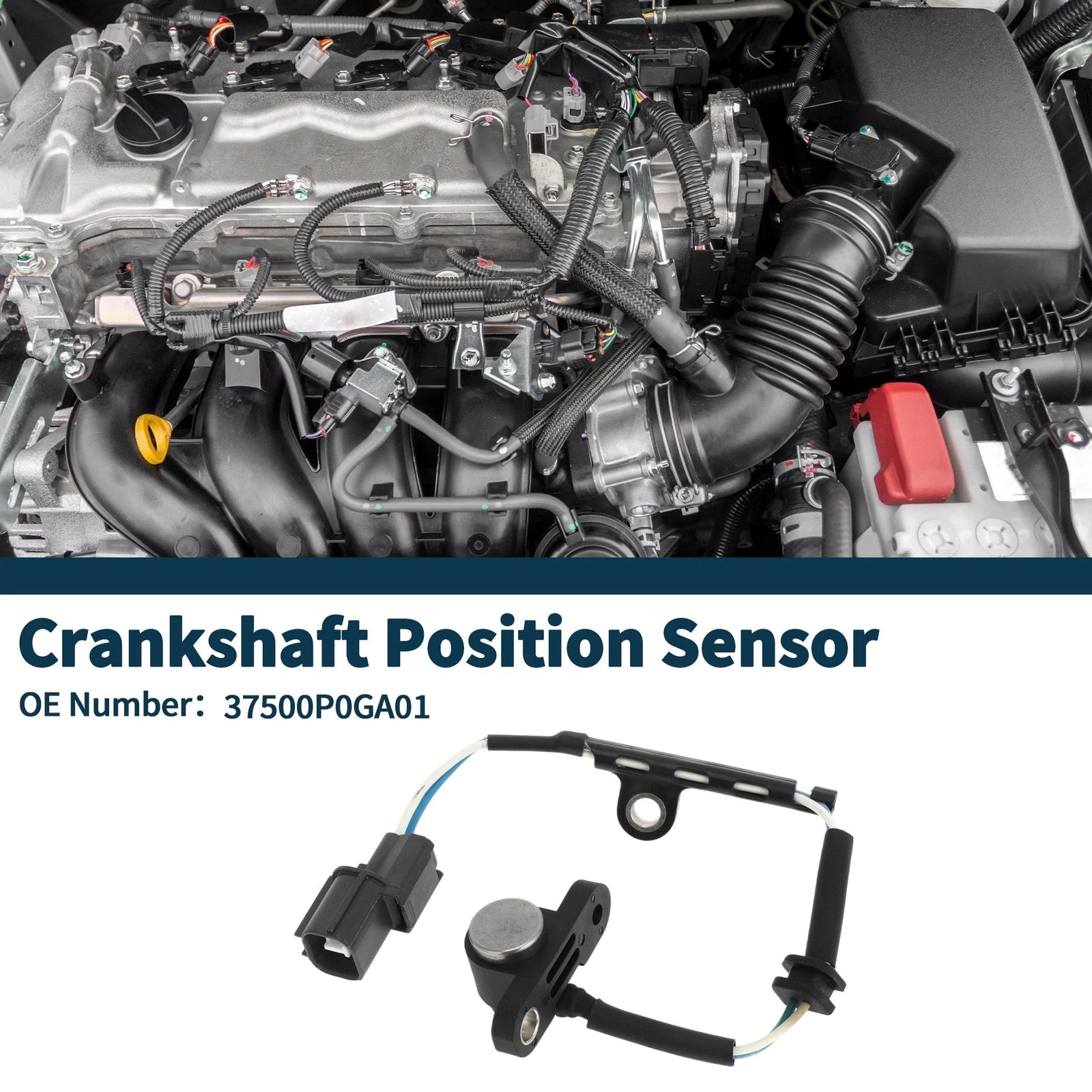 Crankshaft Position Sensor for Honda Accord 2.7 (1995–1997) No. 37500P0GA01