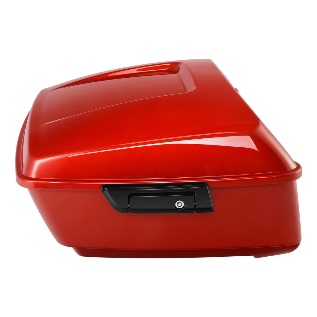 King Trunk Luggage for Harley Touring Street Glide (2014–2025) 24 Whiskey Fire