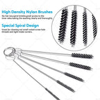 Carburetor Jet Cleaning Tool Wire Brush Kit for Motorcycle ATV