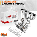 Stainless Steel Polished Exhaust Manifold Header for Toyota MR2 Spyder (2000–2005)