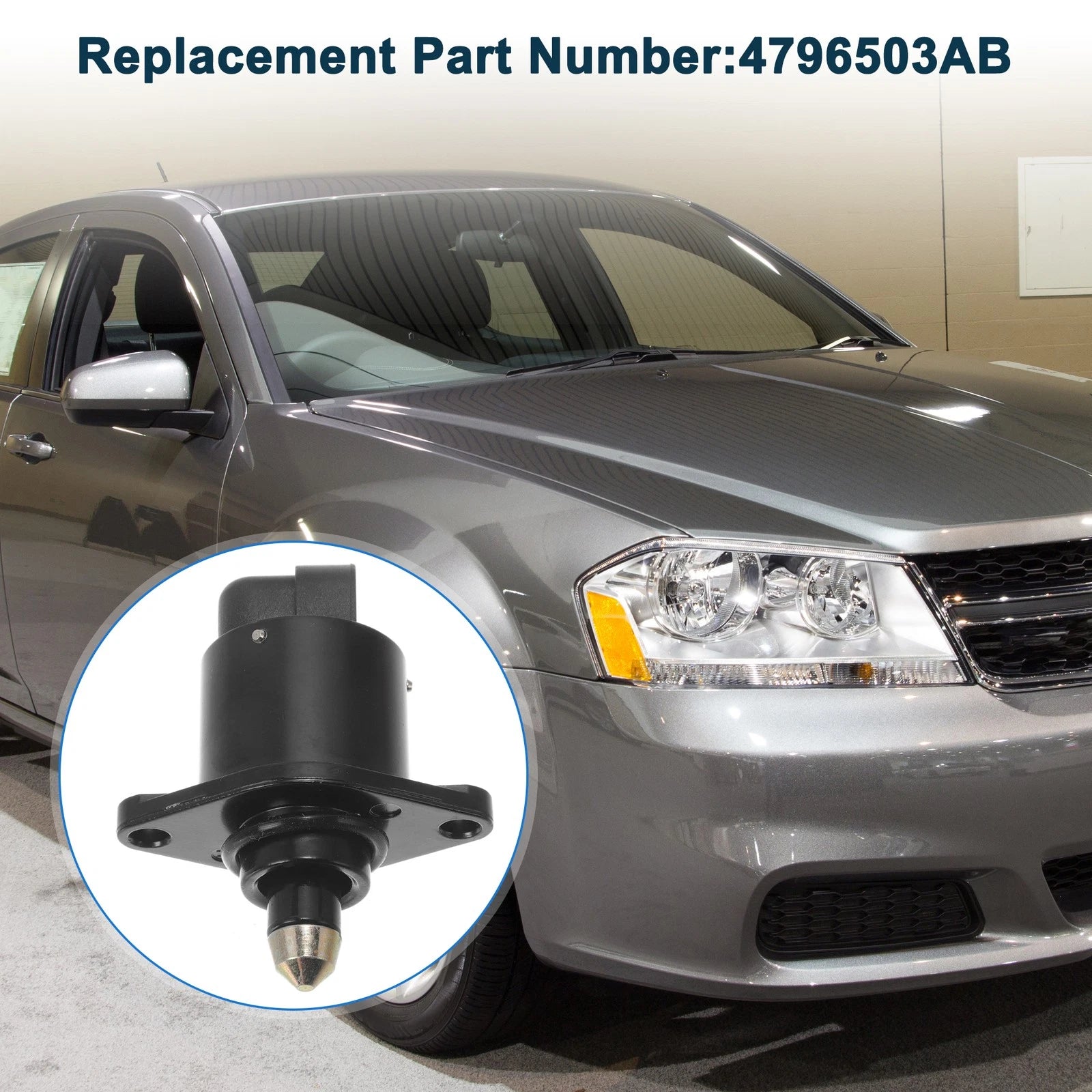 Idle Air Control Valve for Chrysler Sebring (1995–1999) No. 4796503AB
