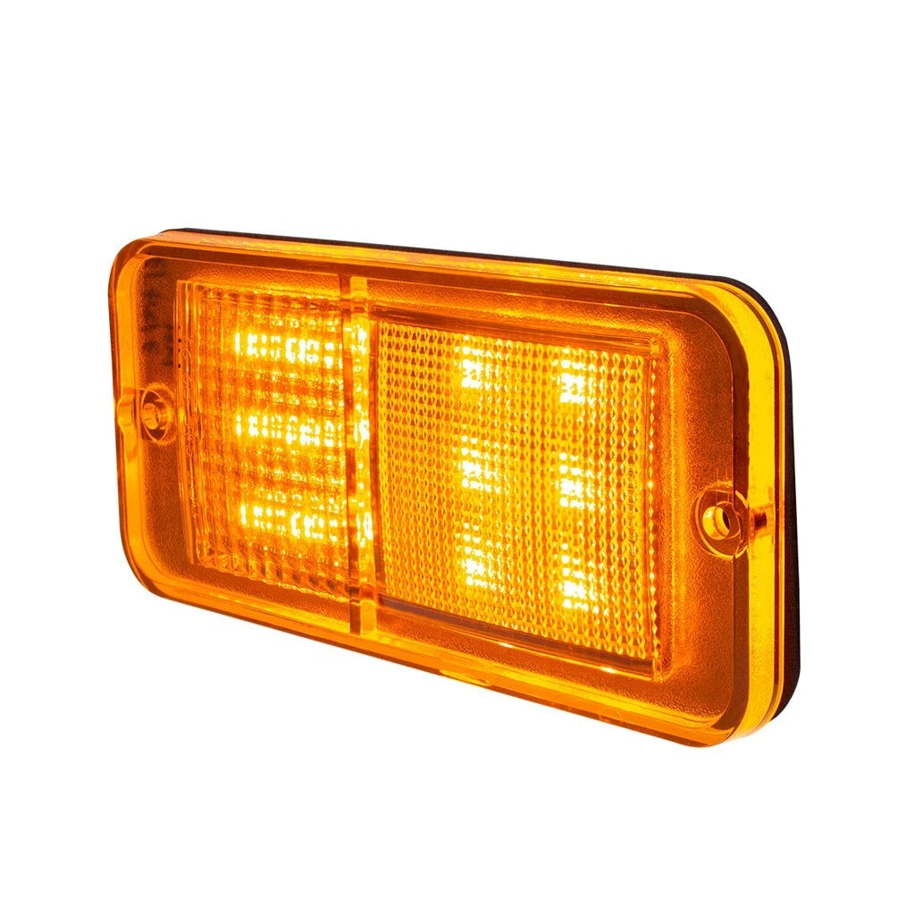Front Amber LED Side Marker Lights for 1968–1972 Chevy GMC Truck