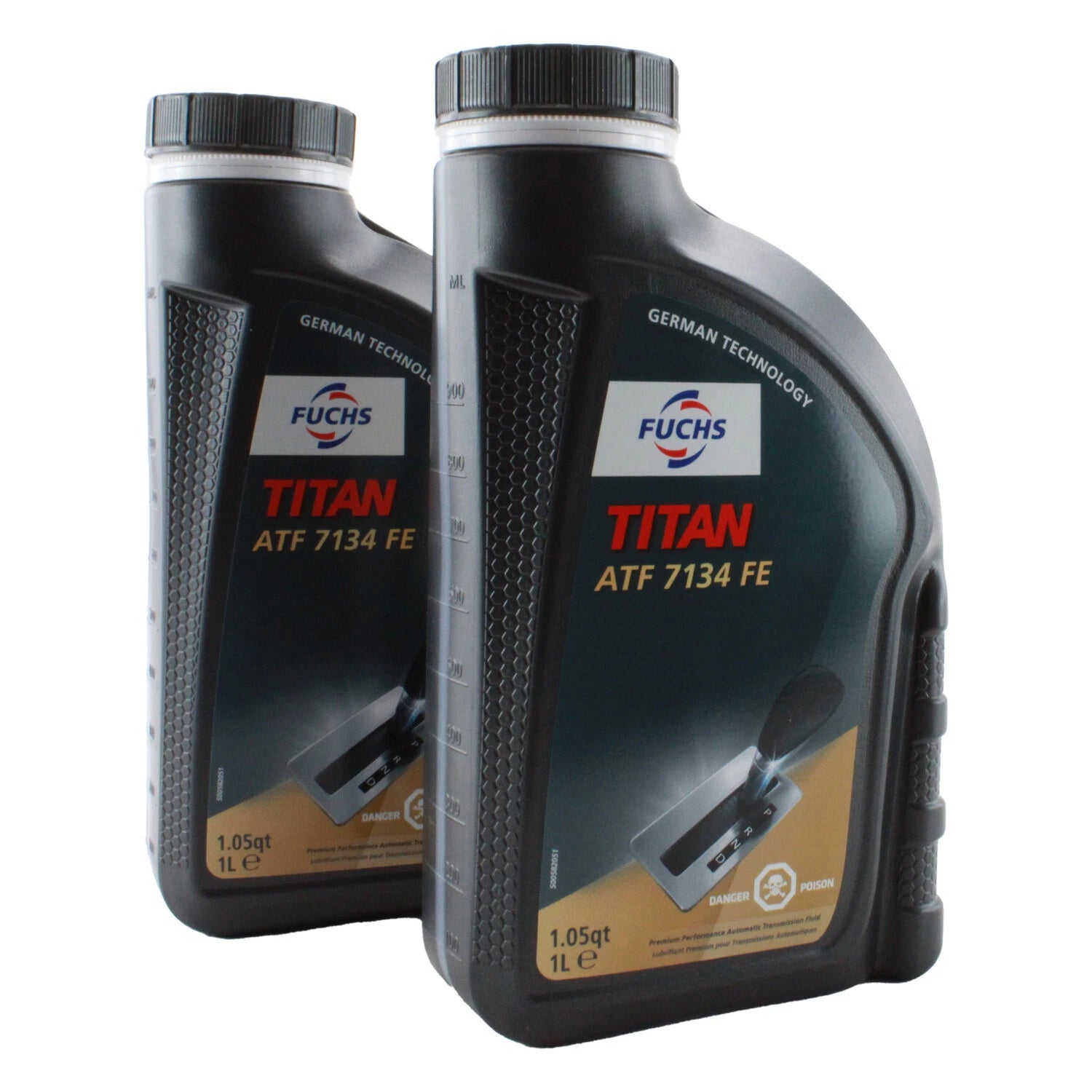 2X Fuchs TITAN ATF 7134 FE Blue Automatic Transmission Fluid 1L for MB
