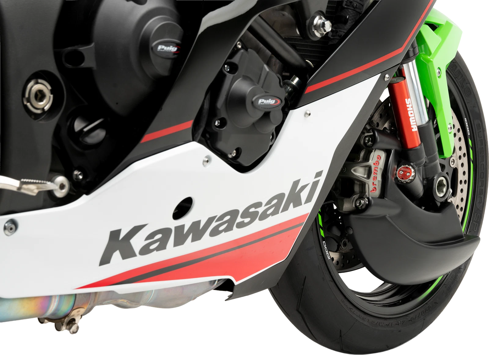 Brake Cooler for Kawasaki